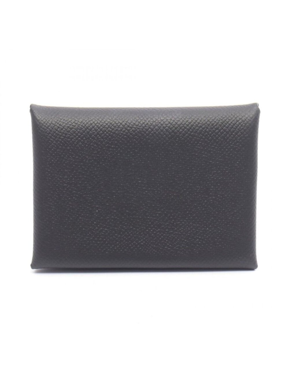 Hermes Coin Purse Calvi Duo Black